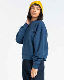 2 92 - Sweat pour Femme Bleu Z3CRB1ELF1 Element