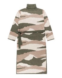 0 Olen Camo - Maxi Dress for Women Green Z3DRC4ELF1 Element