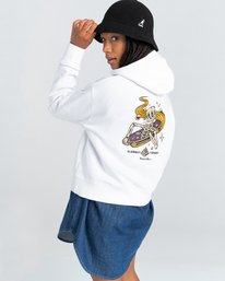5 Transender - Hoodie for Women White Z3HOB2ELF1 Element