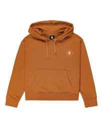 0 Lahotan - Hoodie for Women Brown Z3HOB4ELF1 Element