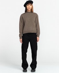 5 Roldal - Jumper for Women Beige Z3JPB1ELF1 Element