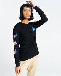 3 Karvel - Long Sleeve T-Shirt for Women  Z3LSB2ELF1 Element