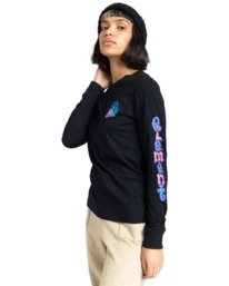 4 Karvel - Long Sleeve T-Shirt for Women  Z3LSB2ELF1 Element