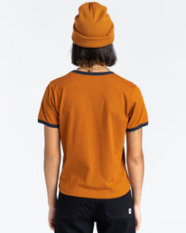 3 Baleek - T-Shirt for Women Brown Z3SSD2ELF1 Element