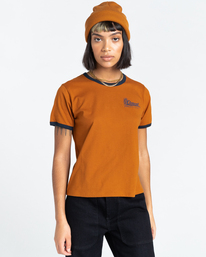 1 Baleek - T-Shirt for Women Brown Z3SSD2ELF1 Element