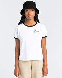 1 Baleek - T-shirt pour Femme Blanc Z3SSD2ELF1 Element