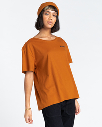 2 Blazin Chest - T-shirt pour Femme Marron Z3SSD4ELF1 Element