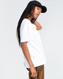 2 Blazin Chest - T-shirt pour Femme Blanc Z3SSD4ELF1 Element