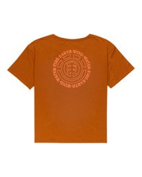 1 Exley - T-Shirt for Women Brown Z3SSD6ELF1 Element