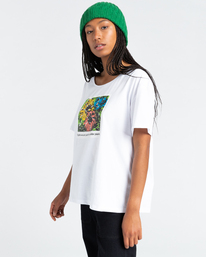 2 Toluca - Camiseta para Mujer Blanco Z3SSE2ELF1 Element