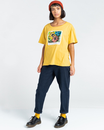 3 Toluca - T-shirt pour Femme Jaune Z3SSE2ELF1 Element