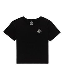 0 Elliptical - T-shirt pour Femme Noir Z3SSE7ELF1 Element
