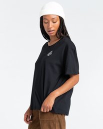 3 Elliptical - T-shirt pour Femme Noir Z3SSE7ELF1 Element