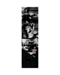 0 STAR WARS Boba Fett - Skateboard Deck Grip Black Z4AHA8ELF1 Element