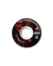 0 STAR WARS Vader 54mm - Skateboardrollen Unisex Schwarz Z4WHA4ELF1 Element