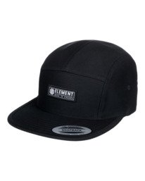 0 Nook - Snapback Cap Unisex Black Z5CTE1ELF1 Element