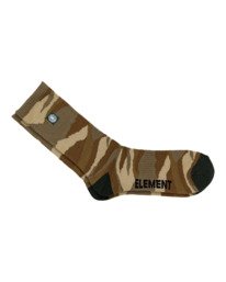 0 Rampage - Skate Socks Unisex Beige Z5SOA3ELF1 Element