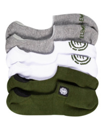0 Low Rise Athletic - Calcetines Atléticos Cortos Unisex Verde Z5SOB4ELF1 Element