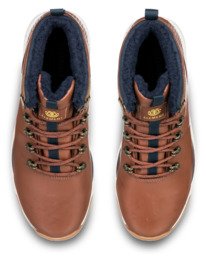 3 Wolfeboro Monde - Chaussures en cuir pour Homme Marron Z6MDN101 Element