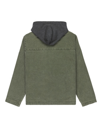 element, ChoreY - Canvas-Jacke mit Kapuze für Jungen 8-16, FOREST NIGHT (csn0) ChoreY - Canvas Jacket for Boys 8-16  ELBJK00141