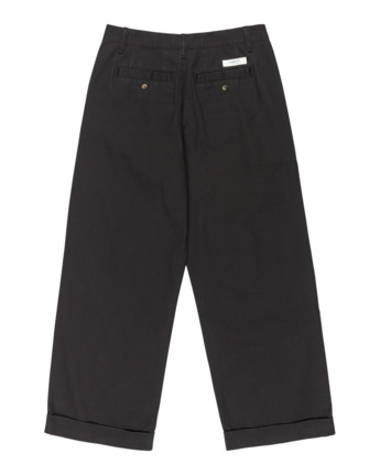 element, Big Pleated Y - Chino Trousers for Boys 8-16, FLINT BLACK (fbk) Big Pleated Y - Chino Trousers for Boys 8-16  ELBNP00129