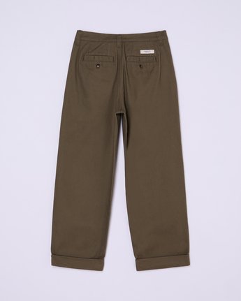element, Big Pleated Y - Chino Trousers for Boys 8-16, KALAMATA (gzh0) Big Pleated Y - Chino Trousers for Boys 8-16  ELBNP00129