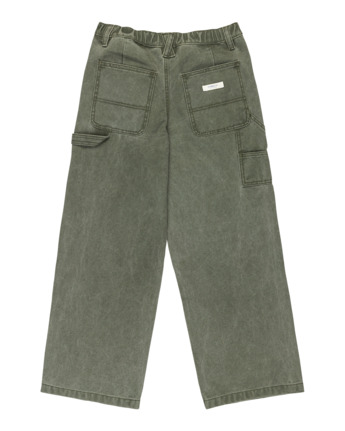 element, Big Carpenter Canvas Y - Carpenter Trousers for Boys 8-16, FOREST NIGHT (csn0) Big Carpenter Canvas Y - Carpenter Trousers for Boys 8-16  ELBNP00132