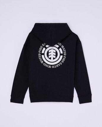 element, Seal Bp Y - Zip Hoodie for Boys 8-16, FLINT BLACK (fbk) Seal Bp Y - Zip Hoodie for Boys 8-16  ELBSF00199