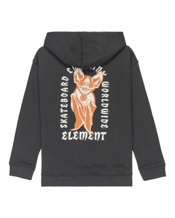 element, Bite Me Po Y - Sweat à capuche pour Garçon 8-16 ans, OFF BLACK (kta0) Bite Me Po Y - Hoodie for Boys 8-16  ELBSF00202