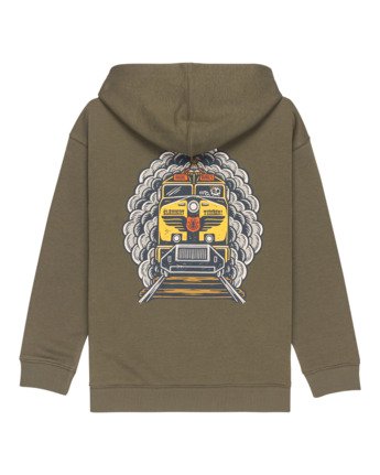 element, Timber Freight Train Po Y - Sweat à capuche pour Garçon 8-16 ans, KALAMATA (gzh0) Timber Freight Train Po Y - Hoodie for Boys 8-16  ELBSF00206
