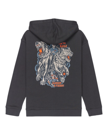 element, Timber Guard Dogs Y - Zip Hoodie for Boys 8-16, OFF BLACK (kta0) Timber Guard Dogs Y - Zip Hoodie for Boys 8-16  ELBSF00208