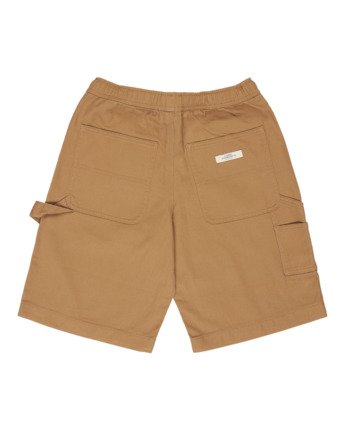 element, Carpenter Twill - Carpenter Shorts for Boys 8-16, KHAKI (kha) Carpenter Twill - Carpenter Shorts for Boys 8-16  ELBWS00115