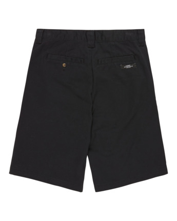 element, Howland Work 18.9" - Chino Shorts for Boys 8 - 16, FLINT BLACK (fbk) Howland Work 18.9" - Chino Shorts for Boys 8 - 16  ELBWS00119