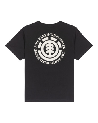 element, Seal Bp Y - Short Sleeve T-Shirt for Boys 8-16, FLINT BLACK (fbk) Seal Bp Y - Short Sleeve T-Shirt for Boys 8-16  ELBZT00225