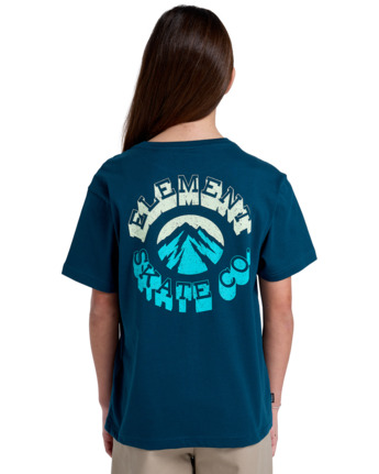 element, Ambition - Short Sleeves T-Shirt for Boys 8 - 16, REFLECTING POND (byf0) Ambition - Short Sleeves T-Shirt for Boys 8 - 16  ELBZT00241