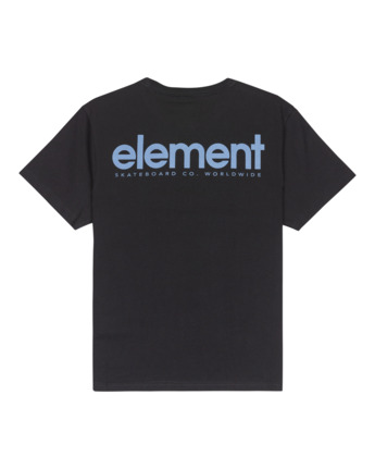 element, Lowcase Bp Y - Short Sleeve T-Shirt for Boys 8-16, FLINT BLACK (fbk) Lowcase Bp Y - Short Sleeve T-Shirt for Boys 8-16  ELBZT00249