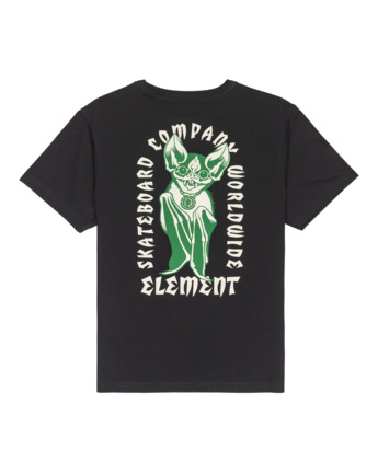 element, Bite Me Y - Short Sleeve T-Shirt for Boys 8-16, FLINT BLACK (fbk) Bite Me Y - Short Sleeve T-Shirt for Boys 8-16  ELBZT00255