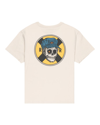 element, Timber Signs Y - Short Sleeve T-Shirt for Boys 8-16, OAT MILK (teg0) Timber Signs Y - Short Sleeve T-Shirt for Boys 8-16  ELBZT00258