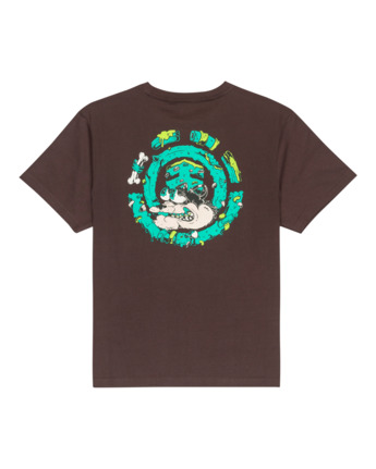 element, Bad Doggie Y - Short Sleeve T-Shirt for Boys 8-16, JAVA (ctf0) Bad Doggie Y - Short Sleeve T-Shirt for Boys 8-16  ELBZT00262