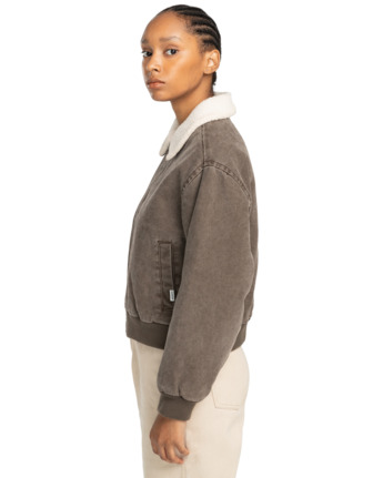 element, Reynis Canvas  - Bomber Jacket for Women, BRACKEN (csc0) Reynis Canvas  - Bomber Jacket for Women  ELJJK00127
