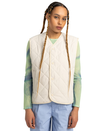 Reija - Waterproof Quilted Vest for Women  ELJJK00137