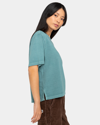 element, Basic Pigment - T-Shirt for Women, MINERAL BLUE (bke0) Basic Pigment - T-Shirt for Women  ELJKT00102