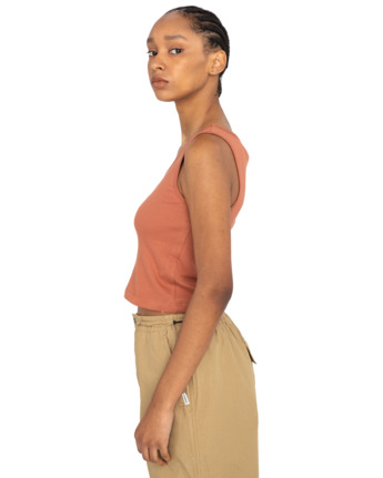 element, Yarnhill - Crop Top for Women, COPPER BROWN (cnb0) Yarnhill - Crop Top for Women  ELJKT00104