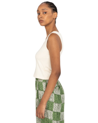 element, Yarnhill - Crop Top for Women, PARCHMENT (tec0) Yarnhill - Crop Top for Women  ELJKT00104