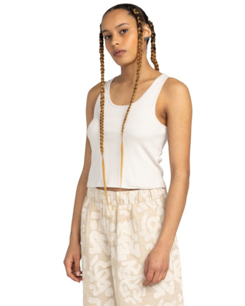 element, Yarnhill - Canottiera da Donna, OAT MILK (teg0) Yarnhill - Tank Top for Women  ELJKT00116
