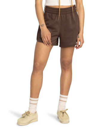 Sunday 13.5" - Elastic Waist Shorts for Women  ELJNS00114