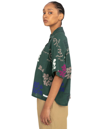 element, Valsta - Short Sleeve Shirt for Women, TOTEM (grt6) Valsta - Short Sleeve Shirt for Women  ELJWT00105