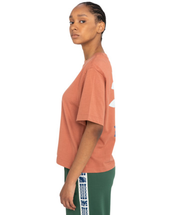 element, Texture - Relaxed T-shirt for Women, COPPER BROWN (cnb0) Texture - Relaxed T-shirt for Women  ELJZT00134