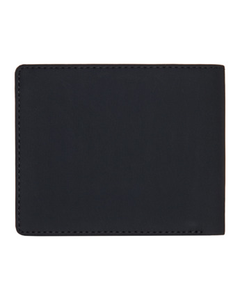 element, Double Icon - Grand portefeuille triplé ultra-résistant pour Homme, FLINT BLACK (fbk) Double Icon - Heavy Duty Large Tri-Fold Wallet for Men  ELYAA00219