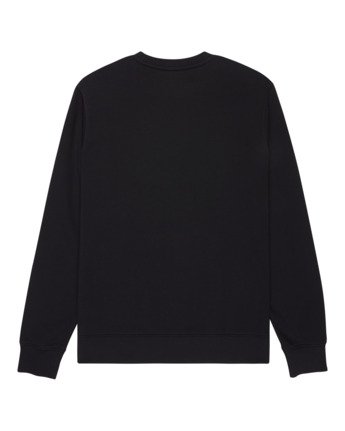 element, Icon Embroidery Cr - Sweat pour Homme, FLINT BLACK (fbk) Icon Embroidery Cr - Sweatshirt for Men  ELYFT00197